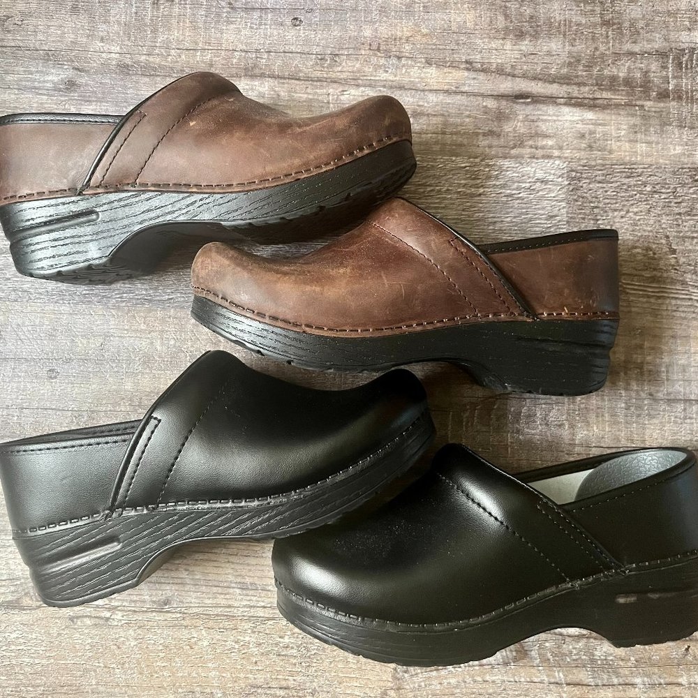 Dansko Professional Clogs (qty 2 pair), Sz 37 (7)